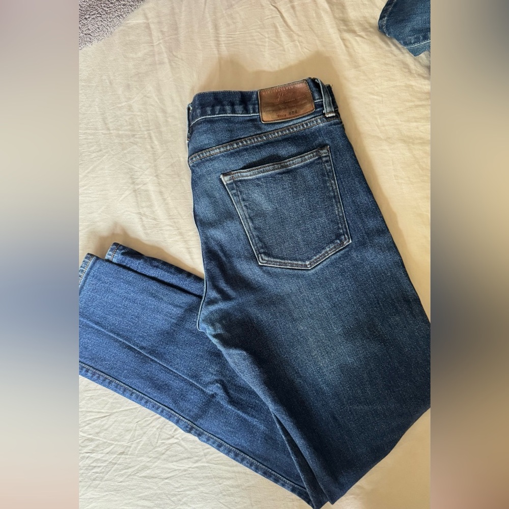 J. Crew Men's Straight Blue Jeans W 34/ L 32